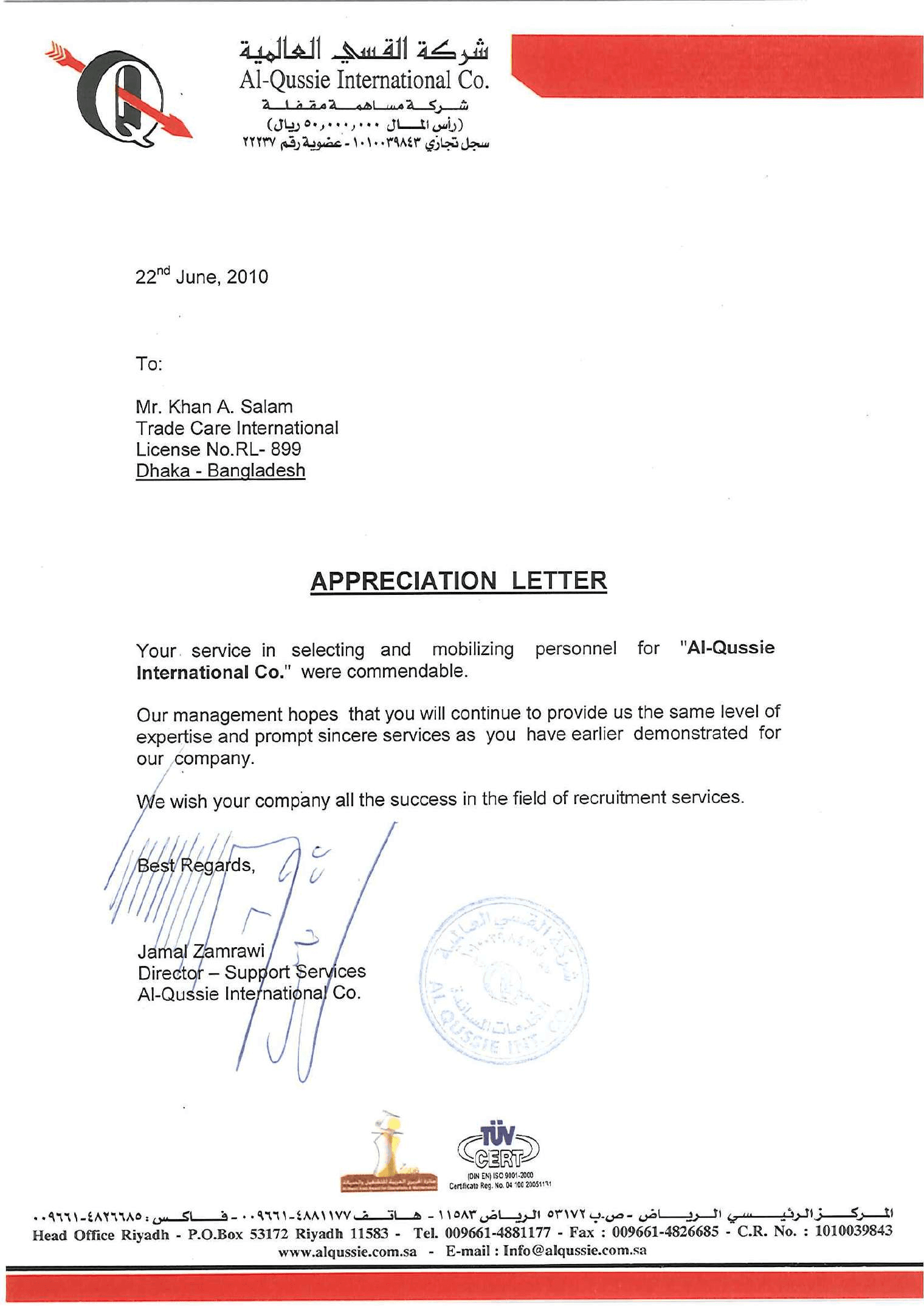 Client Testimonial testimonial